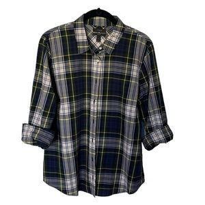 J.Crew Tartan Plaid Button Down Long Sleeve